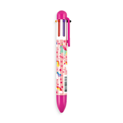 unique unicorns 6 click multi color pen