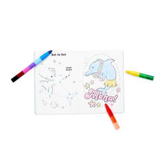 mini traveler coloring and activity kit - outrageous ocean