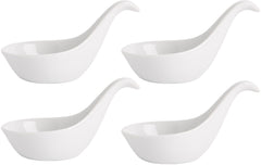 SET 4 4"L SPOON 1 OZ SHAPE MINI TASTER SET