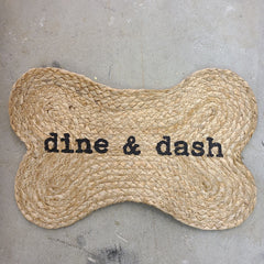 Dine and Dash Dog Mat