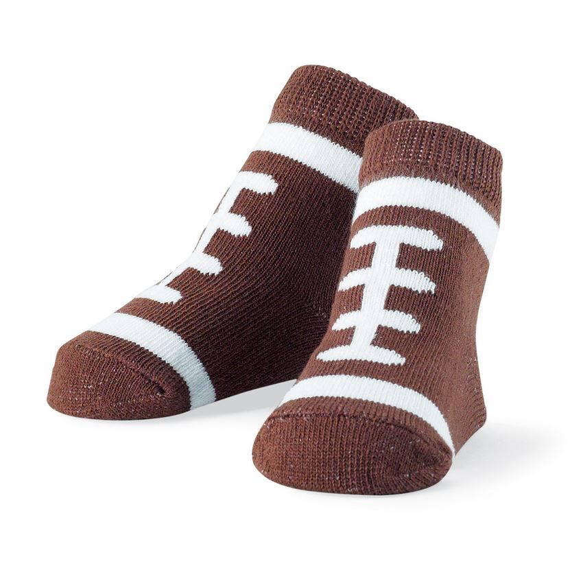 Mud Pie 0-12 months Football Sock