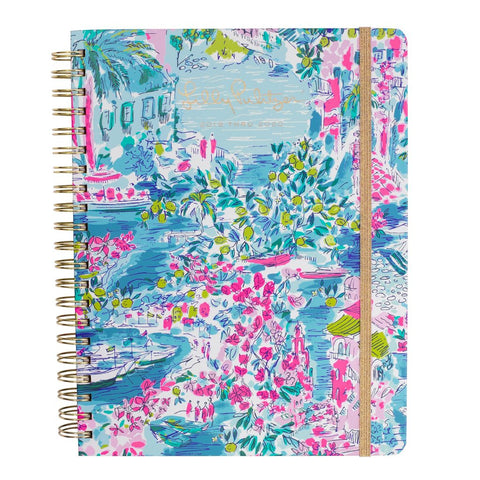 Lilly Pulitzer 17 Month Jumbo Agenda,Postcards From Positano