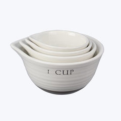 CERAMIC MEASURING CUPS, 4 PC/S CERAMIC MEASURING CUPS, 4 PC/S