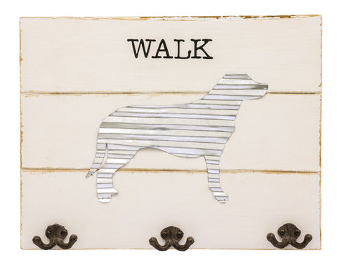 WALK THE DOG LEASH HANGER