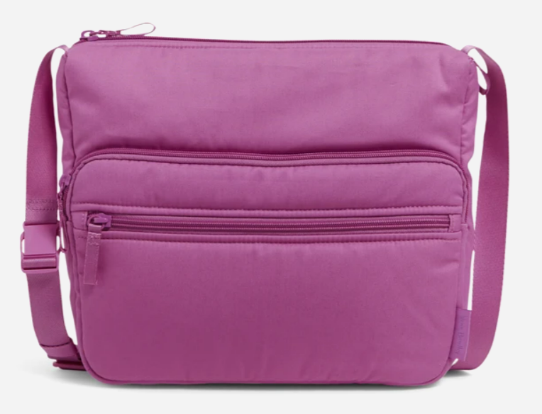 Utility Crossbody Bag COLOR Recycled Cotton Rich Orchid