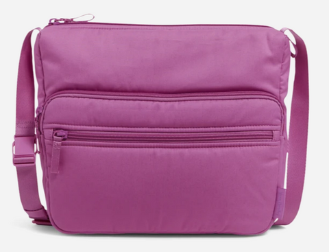Utility Crossbody Bag COLOR Recycled Cotton Rich Orchid