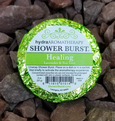 Aromatherapy Shower Steamer Burst  Healing