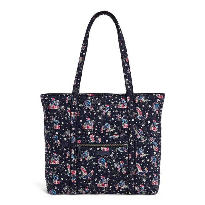 Iconic Vera Tote- Holiday Owls