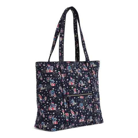 Iconic Vera Tote- Holiday Owls