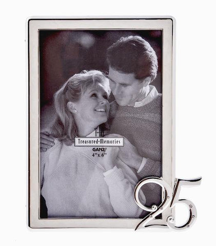 25th Wedding Anniversary Frame