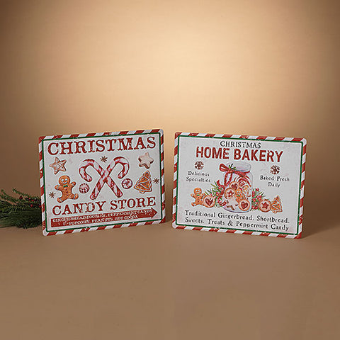 15.75"L Metal Holiday Embossed