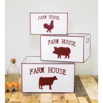 BARNYARD METAL BASKETS