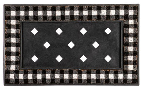 Buffalo Check Coir Sassafras Mat Tray