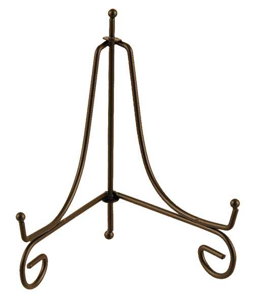 Sm. Folding Iron Plate Stand