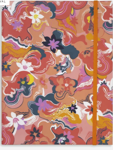 Weekly Planner Folio Rosa Floral