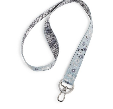 Wide Lanyard in Floating Ditsy