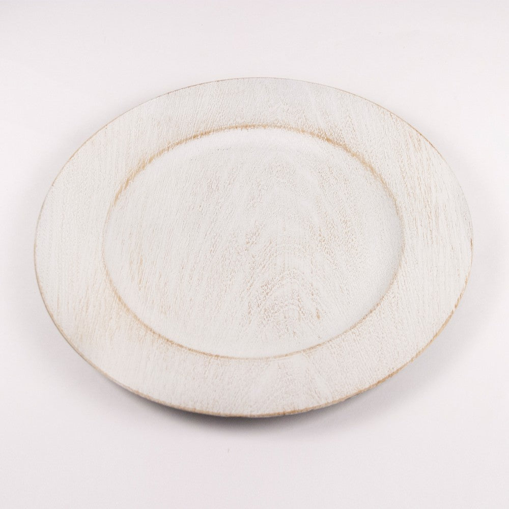 Woodgrain Charger