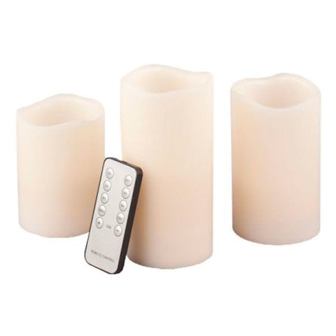 LED Flameless Candles-3 pack