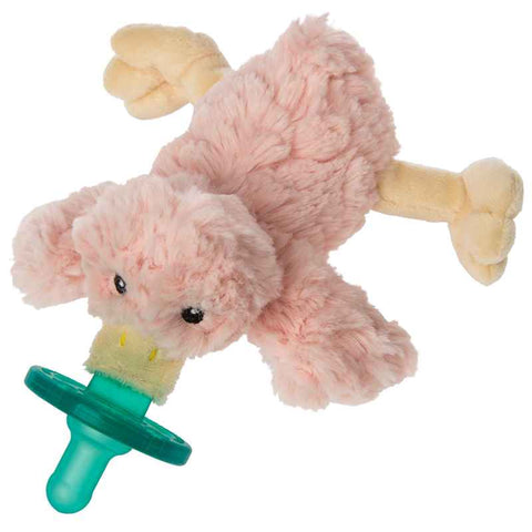 Putty Blush Duck WubbaNub Pacifier – 6″