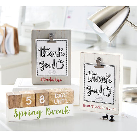 TEACHER BINDER CLIP FRAMES