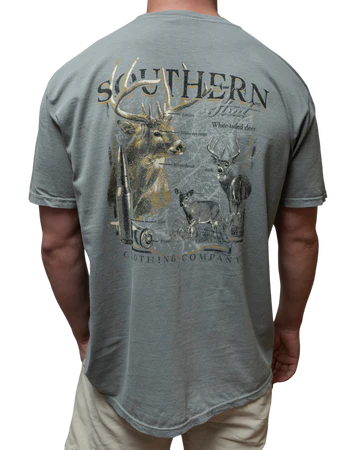 Southern Strut Brand  SCIENTIFIC DEER SHIRT