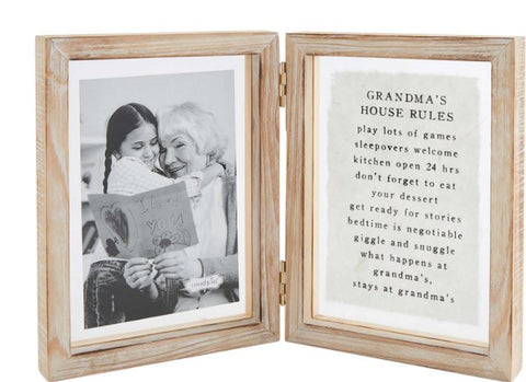 HINGED FIRST HOUSE PICTURE FRAME
