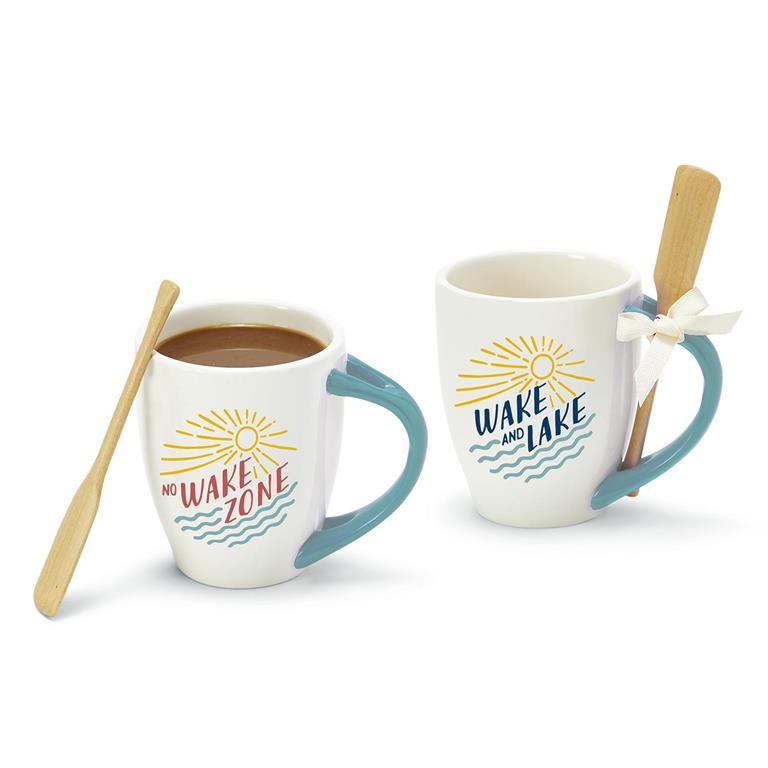 Lake Life Mug with Oar Stirrer