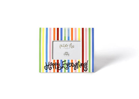 Happy Everything Mini 4x6 Picture Frame Bright Stripe