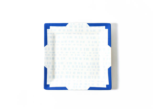 Coton Colors Smoke Tweed Square Platter