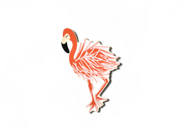 Happy Everything Big Attachment Flamingo