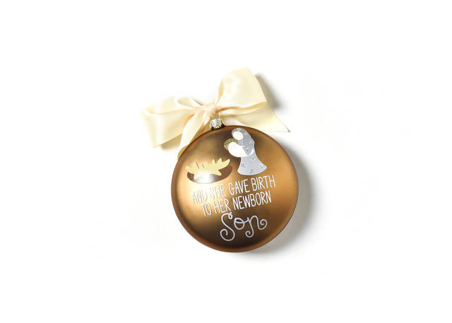 Coton Colors The Birth of Christ Ornament Luke 2:7