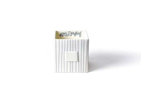 Stone Stripe Mini Nesting Cube-Medium