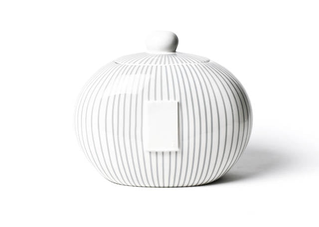 Stone Skinny Stripe Big Cookie Jar