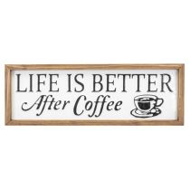 BETTER AFTER COFFEE SIGN