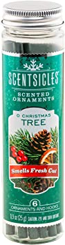 Scentsicles O Christmas Tree Scented Ornaments with Hooks
