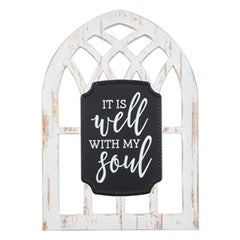 Arched Window Sign