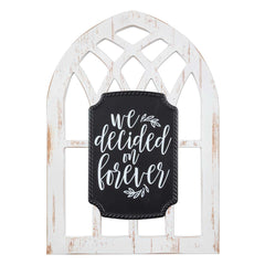 Arched Window Sign