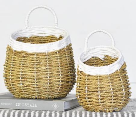 WOOD WEAVE BASKETS