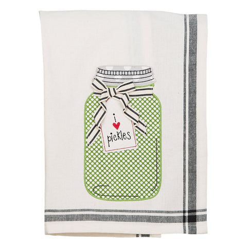 I LOVE PICKLES TEA TOWEL