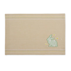 Garden Bunny Embellished Placemat