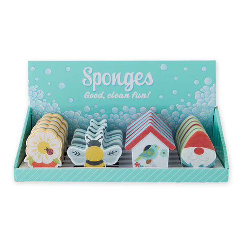 Garden Shed Sponges Assorted