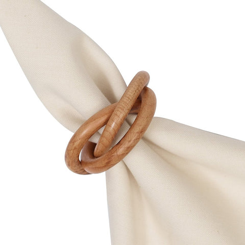 WOODEN RING NAPKIN RINGS