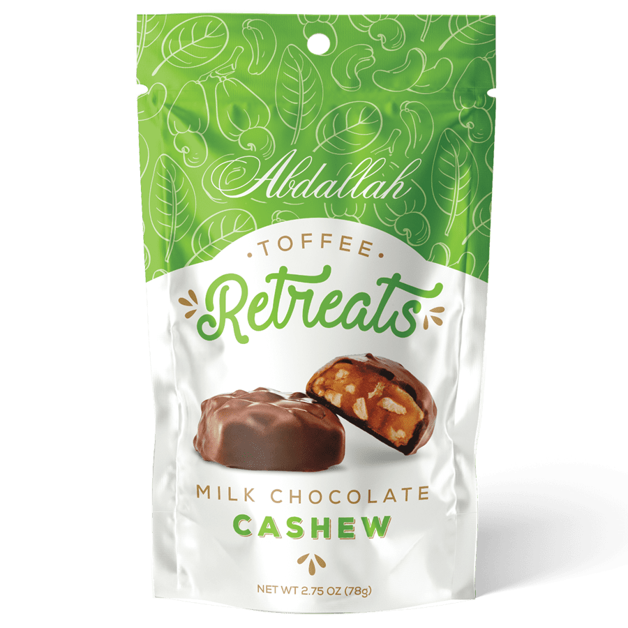 Cashew Butter Toffee – Milk Choc. – 3 Bags