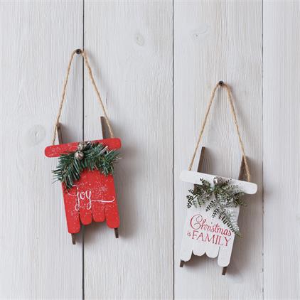 Sleigh Ornament