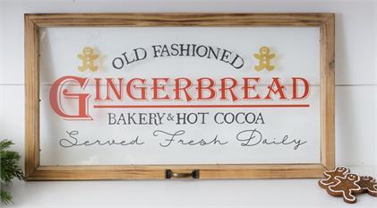 Gingerbread Bakery Window