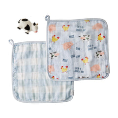 Wash Cloth and Bath Toy Set