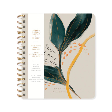 MHN SLOW STEADY GROWTH NON-DATED PLANNER