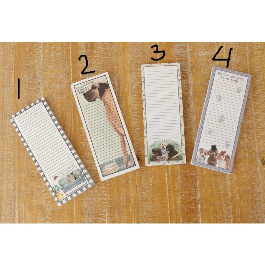 Magnetic Notepad - Pet Assortment