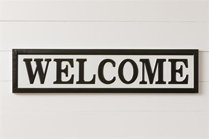 Sign - Welcome