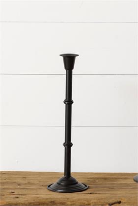 Black Candlestick, 13.5 Inches